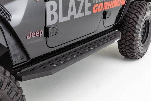 Estribos Rb20 Jeep Gladiador 2020+ Negro Go Rhino Over Rubic