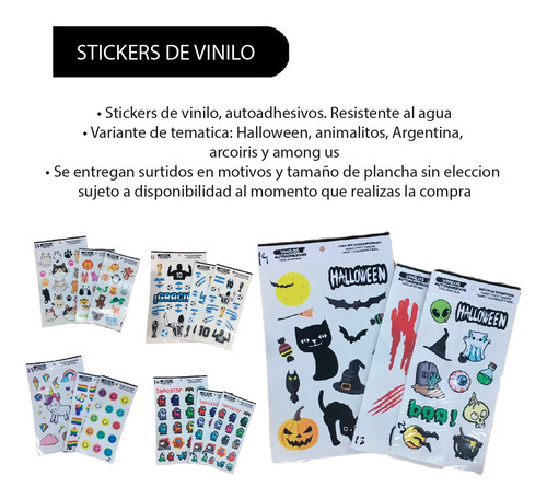 Imagen 3 de 10 de Valijita Plastica Mini X 5 + 3 Planchas De Stickers Souvenir