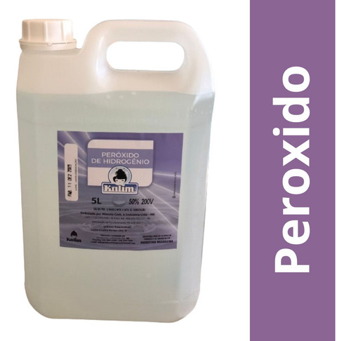 Agua Oxigenada Limpeza Piscina Uso Profissional 200v 50% 5l