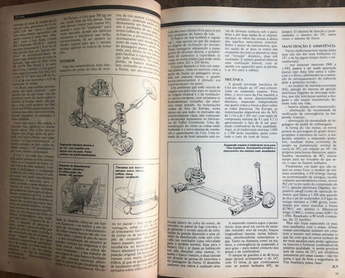 Revista Motor 3 Nº34 Abril 1983 Monza 1.8; Fiat Oggi; Uno