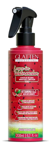 Leave-in Protetor Térmico Watermelon Melancia Da Glatten
