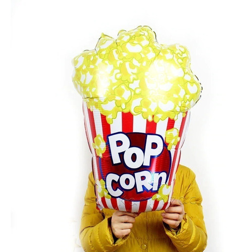 Globo Pop Corn Maiz Pira - Cine Popetas Bomba Cine En Casa