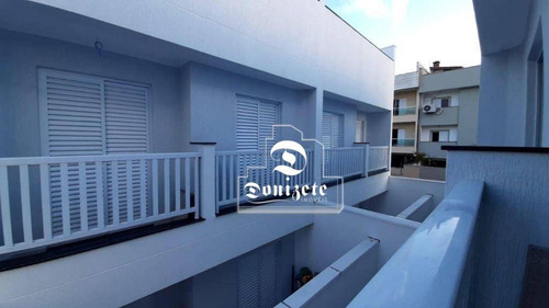 Cobertura Com 2 Dormitórios À Venda, 90 M² Por R$ 318.000,00 - Vila Pires - Santo André/sp - Co11341
