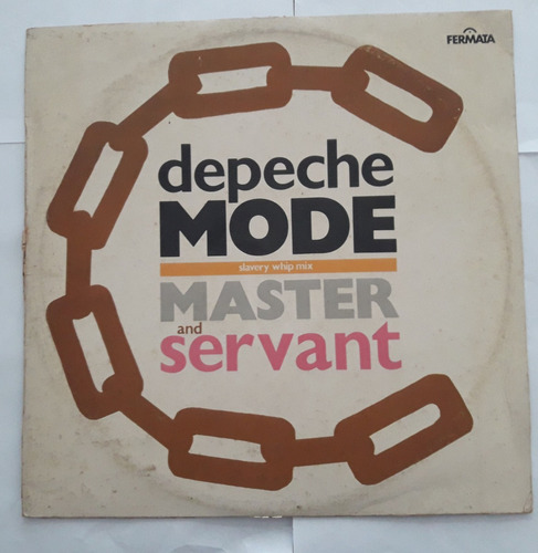 Lp Vinil (vg/+) Depeche Mode Master And Servant Slavery Whip