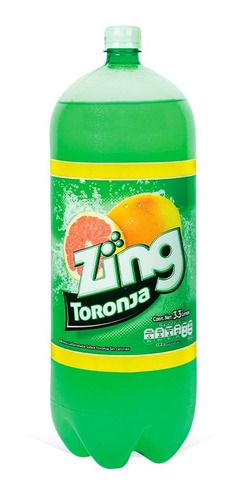 Imagen 2 de 2 de Refresco Zing Sabor Toronja, 3.3 Litros