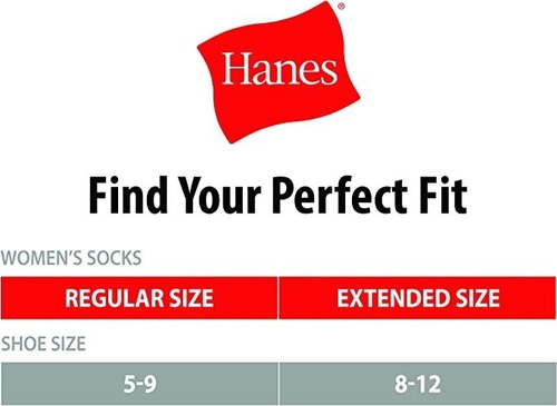 Hanes Calcetines Para Mujer Paquete Con 6 Pares