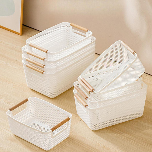 Cesta De Almacenamiento Reutilizable Decorativa Multiusos