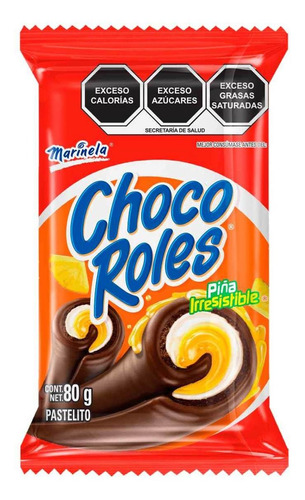 Choco Roles Marinela 2 Piezas 80g
