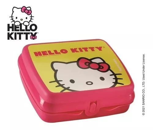 Tupperware El Palomar - hello kitty practivaso 470 ml hello kitty  sandwichera 650 ml hello kitty plato