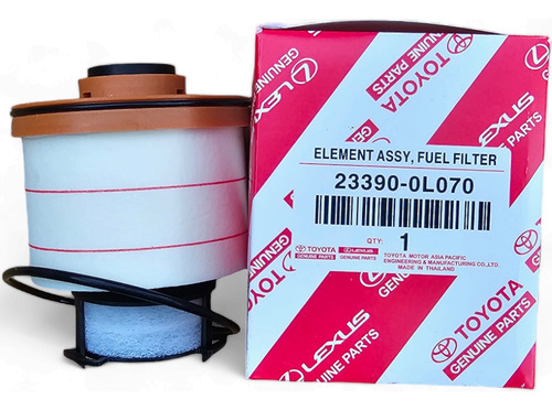 Filtro Combustible New Hilux 2016-2022 Original