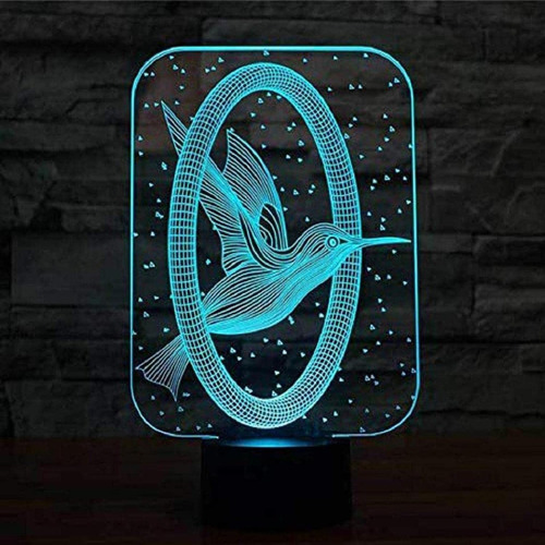 Lampara Mesa Led Acrilico Plano Abs Base Usb Cargador
