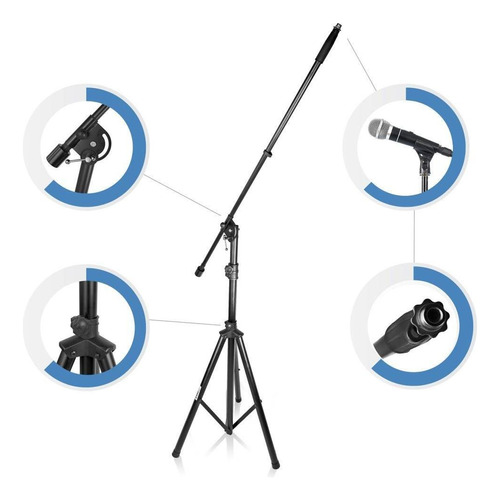 Soporte De Trípode Para Microfono Pmks46