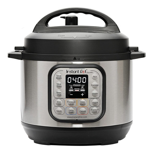 Olla A Presión Instant Pot, 7 En 1, 2,8 Litros, Pantalla Lcd