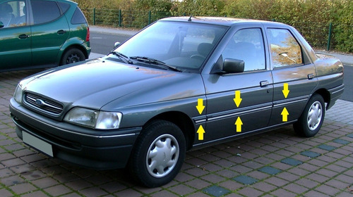 Ford Orion Baguetas De Puertas Originales Ford Rapinese Xxz