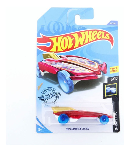 Auto Formula Solar Esc 1:64 Hot Wheels Serie X-racers 6/10