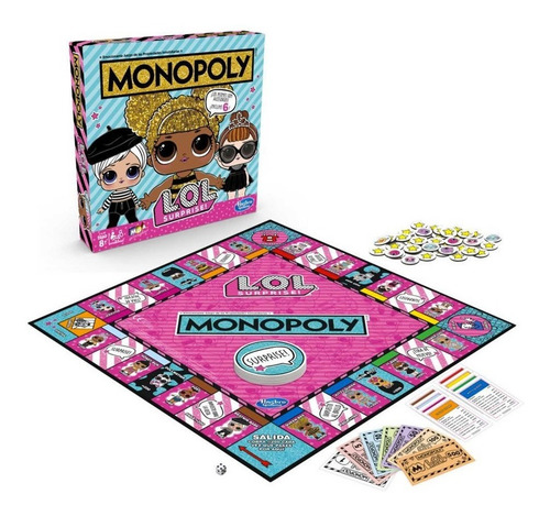 Juego Monopoly Lol Surprise (e7572)