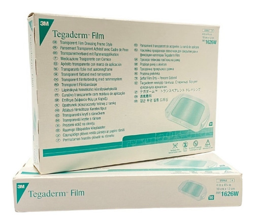  Tegaderm Film 3m 10x12 Cm C/50 Parches Envio Gratis