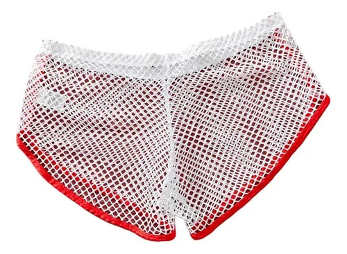 Short De Malla Unisex Para Playa O Short Hot Trasparente