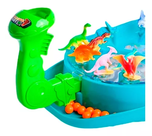 Brinquedos de dinossauro, jogos de tabuleiro, Brinquedos de tiro de  dinossauro – Brinquedos de tiro de dinossauro para 2 jogadores, jogos de  tabuleiro educativos para meninos e meninas, aniversário Skrskr