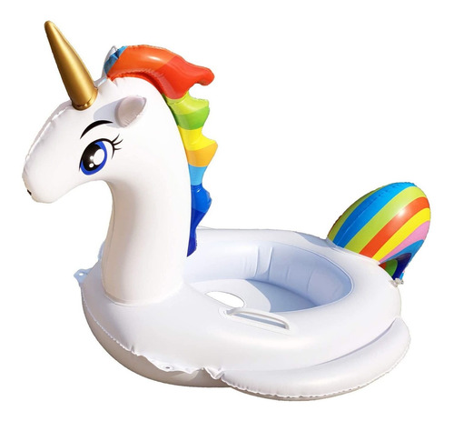 Flotador De Piscina Para Bebé, Unicornio, Niños Peque...