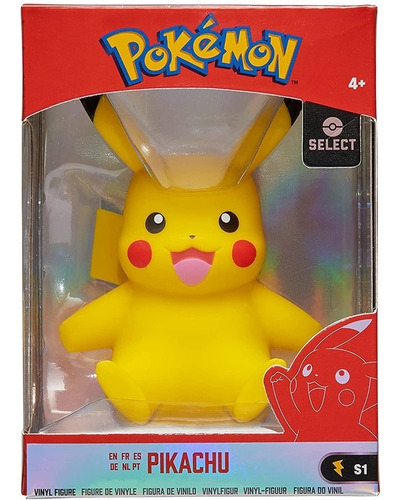 Pokemon Figura Vinilo Pikachu Batalla Coleccion Jazwares