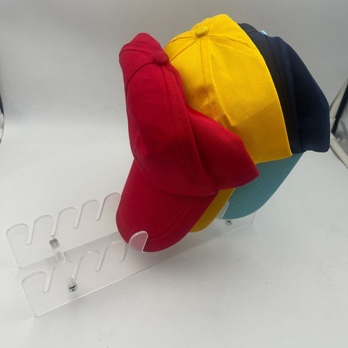 Soporte Acrílico Para Gorras De Béisbol, Liso Y Redondo