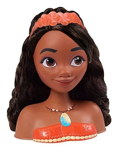 Just Play Disney Princess Moana Styling Head, 18 Piezas, Pre