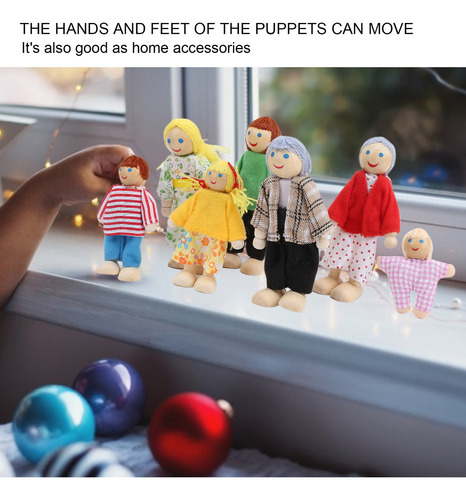 Juego De Juguetes Para Personas En Miniatura Con Forma De Mu