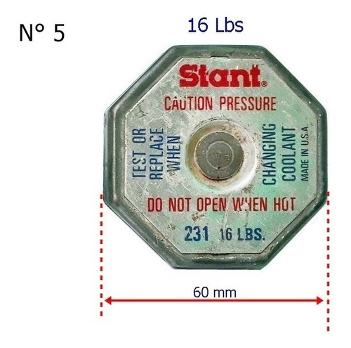 Tapa De Radiador 16 Lbs (5)