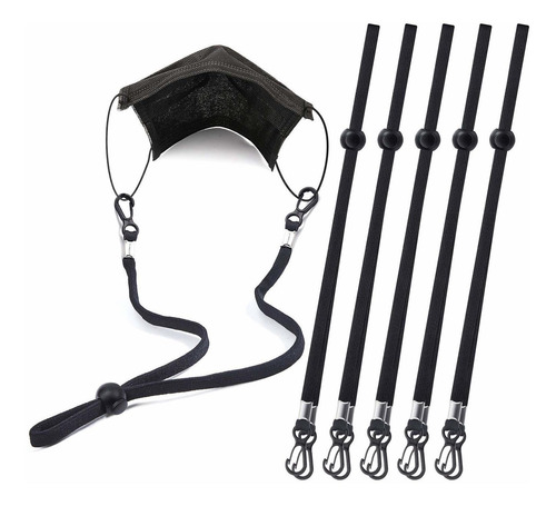 Cordon Ajustable Extra Largo Para Mascara Facial Cuello