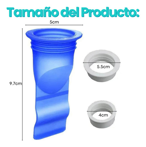 4 Válvula Anti Olores E Insectos Filtro Suelo Drenaje Tapón