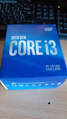 Intel Core I3-10100 4.3 Ghz, Lga1200