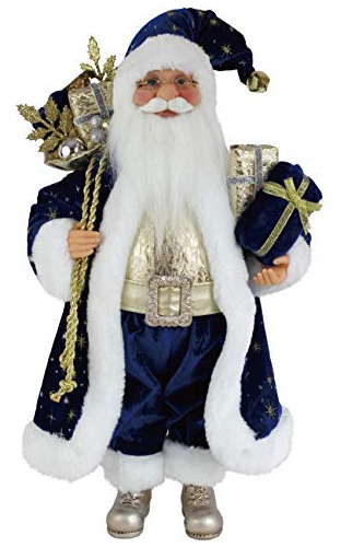 Windy Hill Collection Figura De Navidad De Pap Noel De Pie A