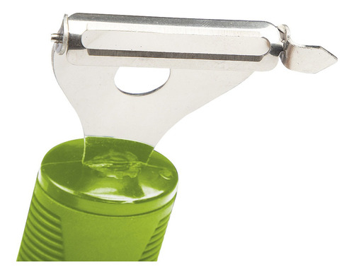 Imagen 5 de 10 de Pelapapa Pelador Reforzado Horizontal Hoja Acero Inox Ccn116