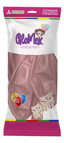 Globo #36 C/5pz Glomex Gigante Fiesta Helio Elige Colores Base Globos No 36 Glomex Globo Rosa Bebe 36 C/5pz Glomex