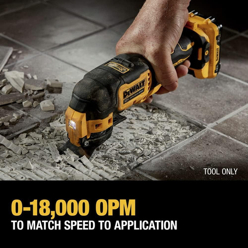 Multiherramienta Oscilante Dewalt De 4 Pzs. 12v Sin Bateria (Usado)