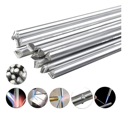 Aluminum Low Temperature Easy Melt Rods 100 Pcs 2024