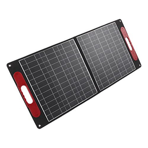 Panel Solar Plegable Portátil 100w Monocristalino Controlado