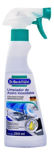 Dr. Beckmann Limpiador De Acero Inoxidable 250 Ml