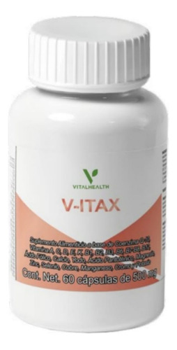 Vitax Vitaminas Sistema Inmune Memoria Atención Energía Cáps Sabor Sin Sabor