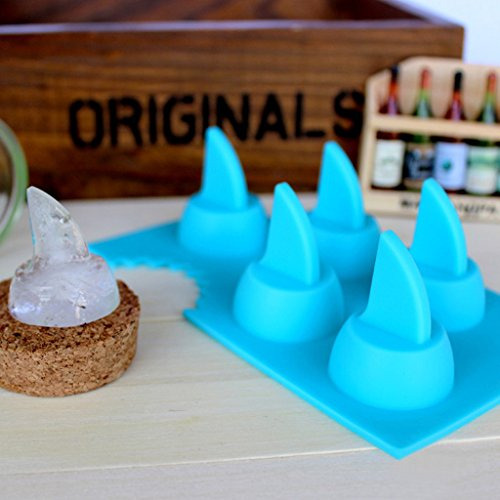 Molde De Silicona Novedoso Para Bricolaje Con Forma De Aleta