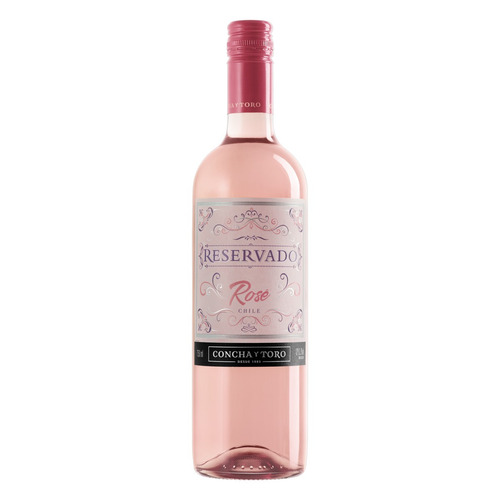 Imagem 1 de 1 de Vinho rosé suave Uvas Diversas Reservado Reservado 2018 adega Concha y Toro 750 ml