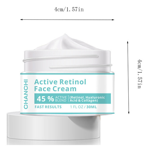 Creme De Clareamento Facial Active Retinol 30ml Creme Facial