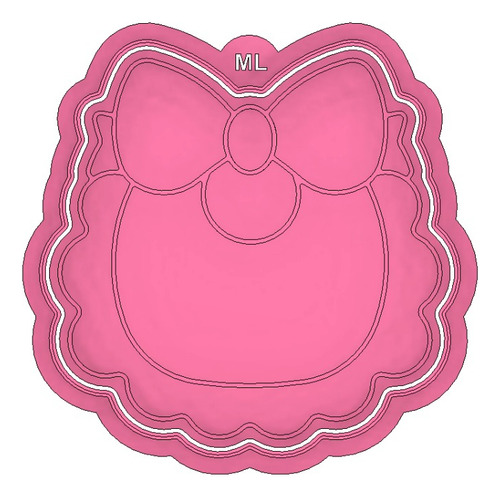 Cortador De Galleta Biberón 02 10cm Baby Shower