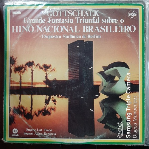 Vinilo Fantasia Triunfal Sobre Hino Nac Brasileiro Br1