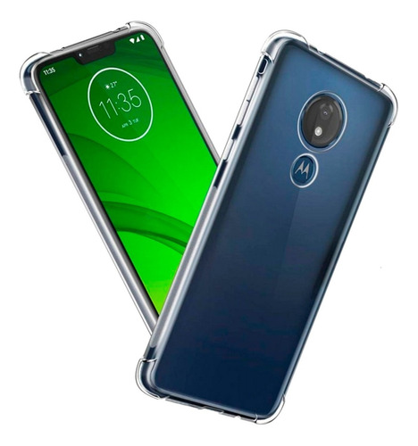 Funda Tpu Compatible Con Motorola Moto G7 Power Antishock