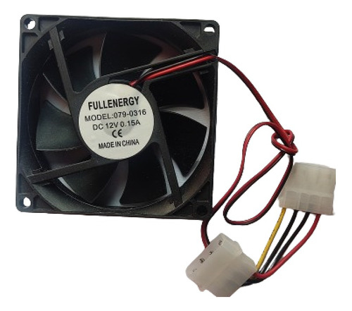 Turbina Fan Cooler Fullenergy 8x8 Cm X 3 Unidades