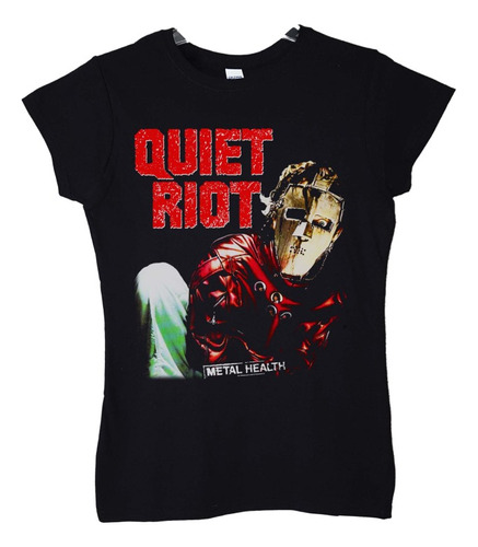 Polera Mujer Quiet Riot Metall Health Metal Abominatron