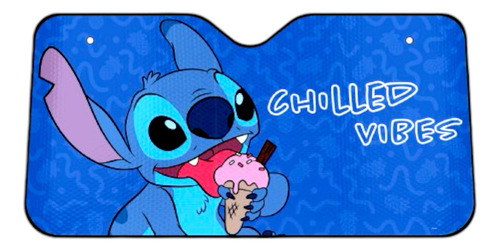 Parasol Frontal Grueso Lilo Y Stitch