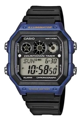 Reloj Casio Hombre Deportivo Ae-1000w 1a Impacto Online